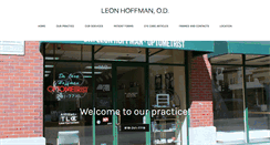 Desktop Screenshot of hoffmanoptometry.com
