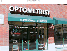 Tablet Screenshot of hoffmanoptometry.com